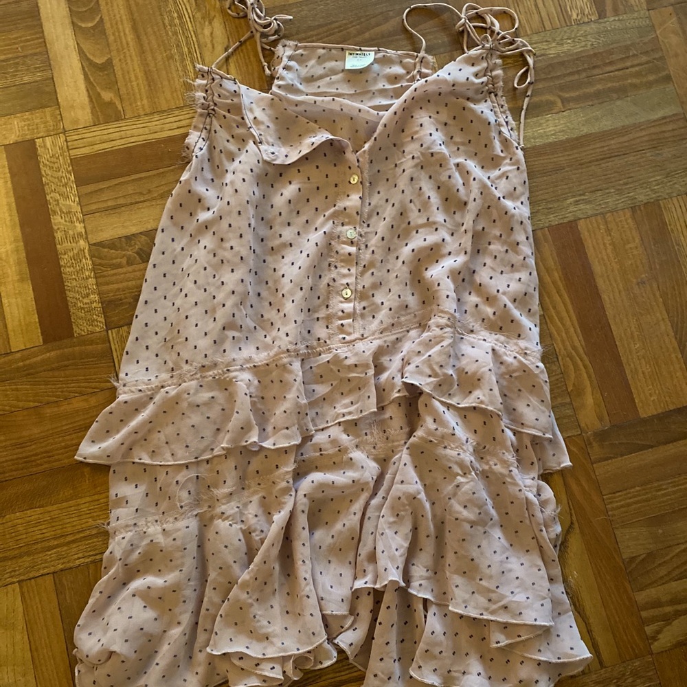 Sheer Free People Dress
